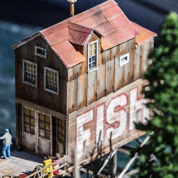 Delgiorno Fish Co. - HO Scale Kit