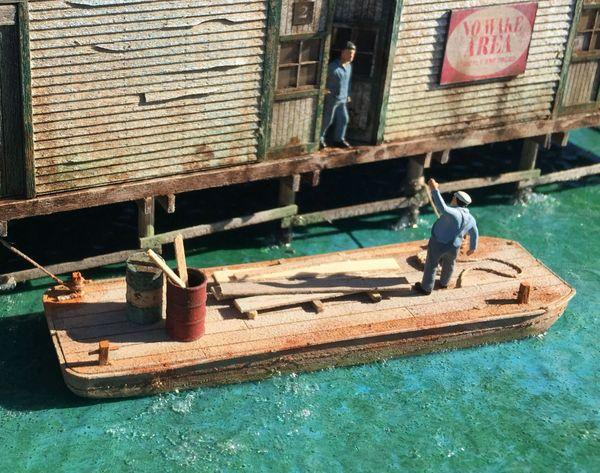 Utility Barge Set of 2 - HO Scale Kit