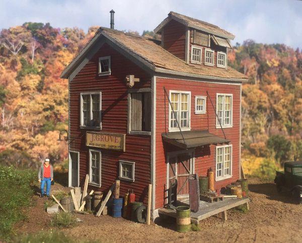 Grove Wood Crafters - HO Scale Kit