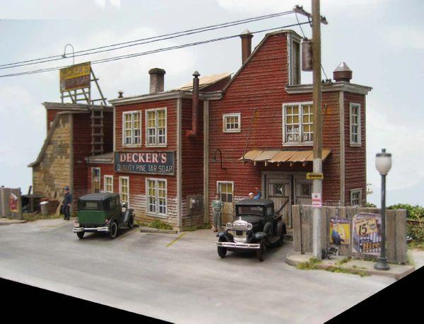 Decker's Tar Soap - HO Scale Kit