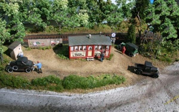 Eleanor's Quick Lunch Diner  - HO Scale  Kit