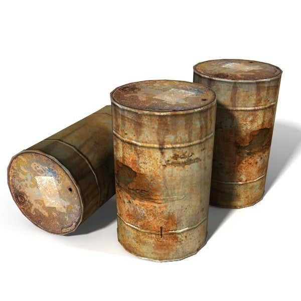 55 Gallon Drums - HO Scale